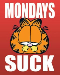 “Mondays Suck!” is what a lot of people say, but for me, “Mondays Rock!”